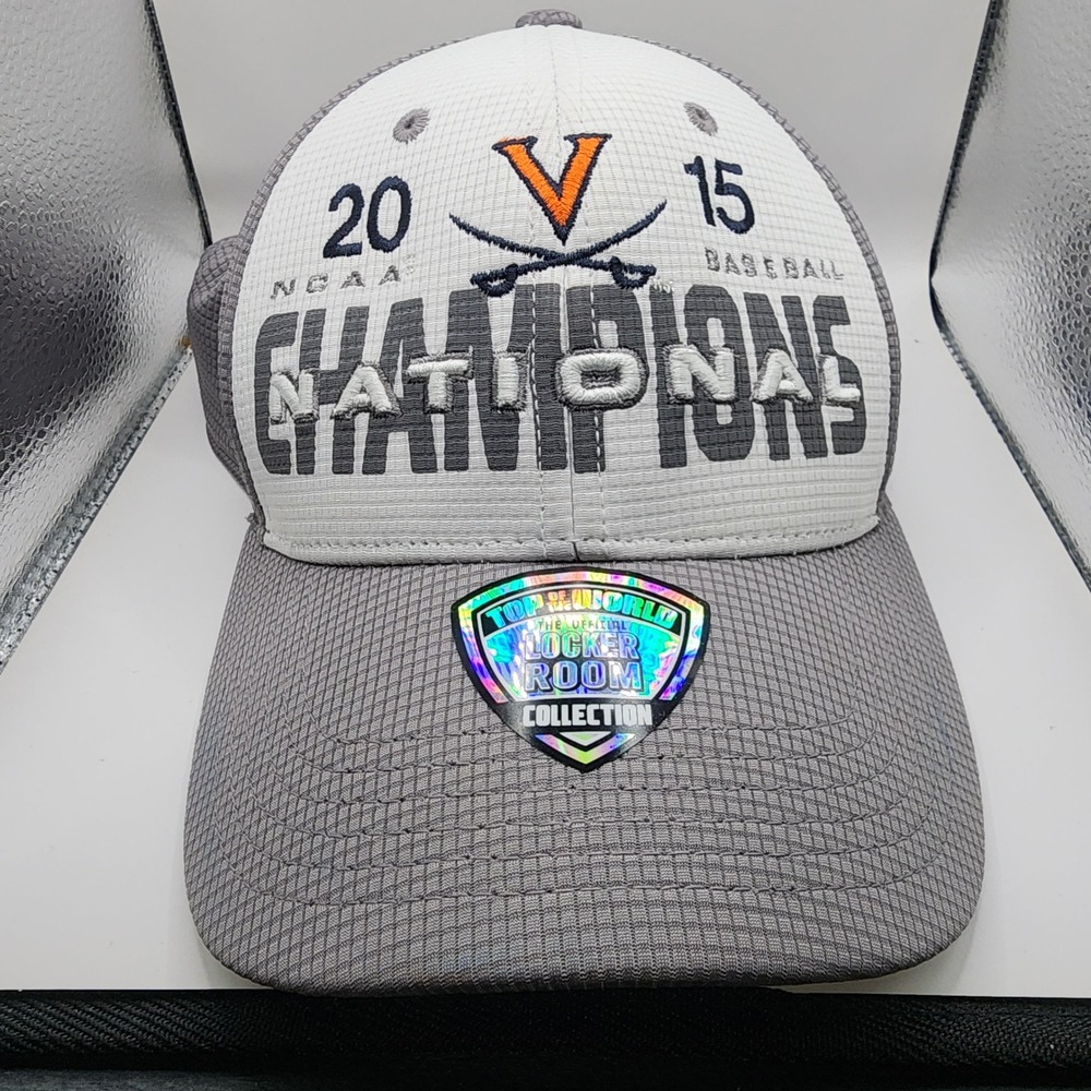 Virginia Cavaliers Top of the World 2015 NCAA Baseball Champions Hat Men Gray